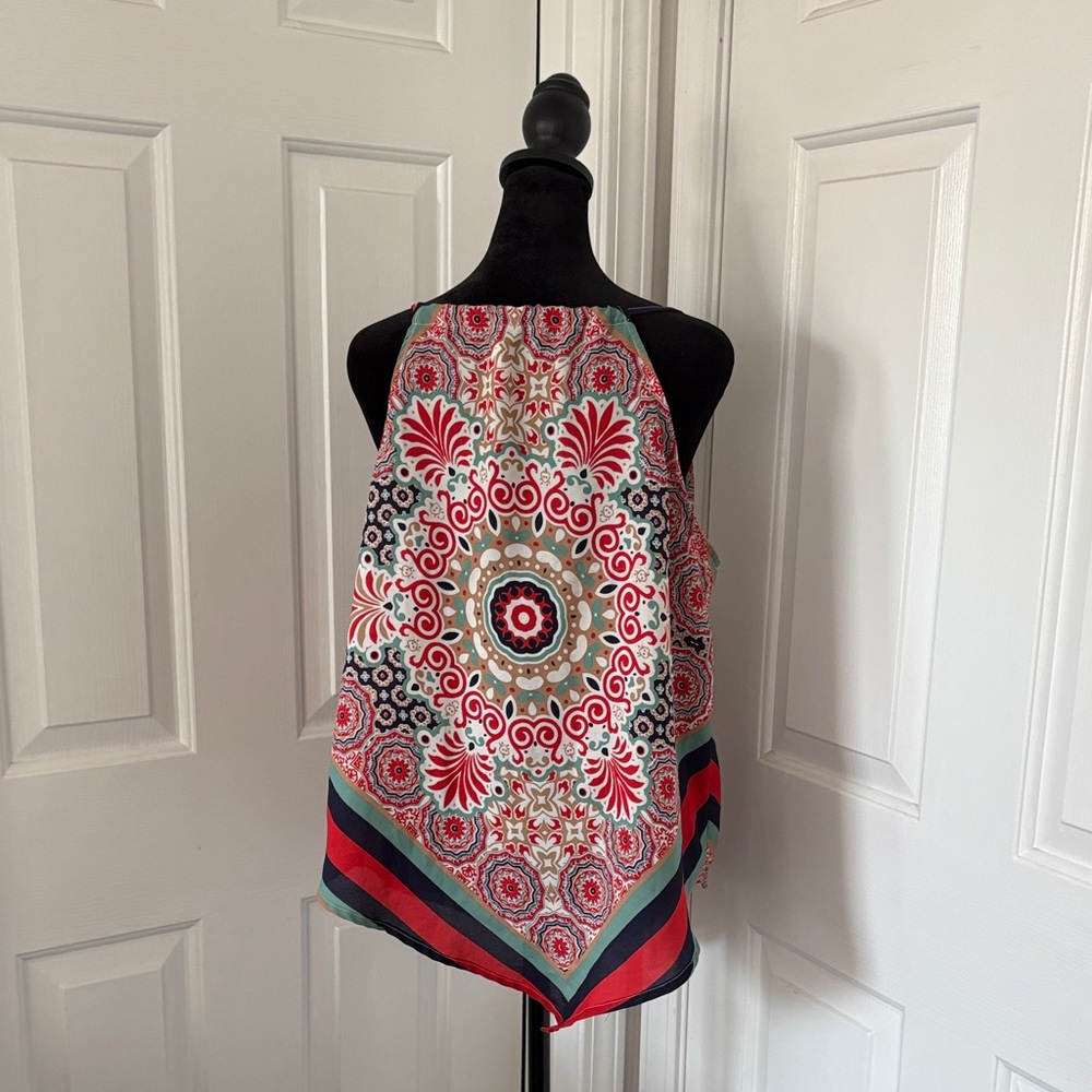 Live 4 Truth Multicolor Mandala Handkerchief Tank Top - Picture 11 of 13